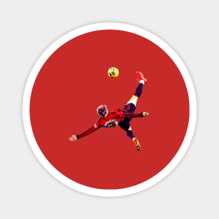 Garnacho Bicycle Kick WPAP Magnet